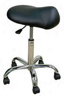 Professional Stool with Saddle Seat